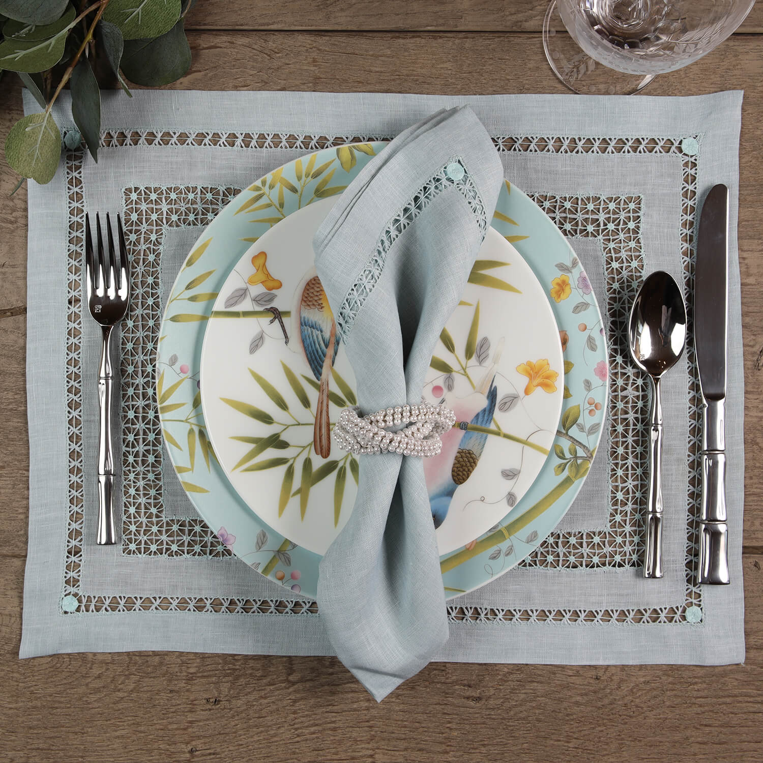 Edison Portuguese Linen Placemats, Set of 4